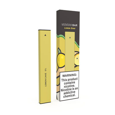 Pen van de Batterij Gele Vape van de citroen de Beschikbare Minie Sigaret 400Puffs 280mAh