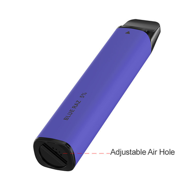 Blauwe de Batterijcapaciteit van Raz Disposable Vape Stick 1.2Ω Mesh Coil 1100mAh